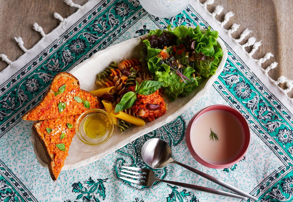 月と星のランチ