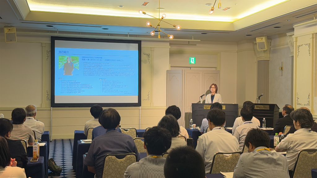 叶夢子さん 登壇